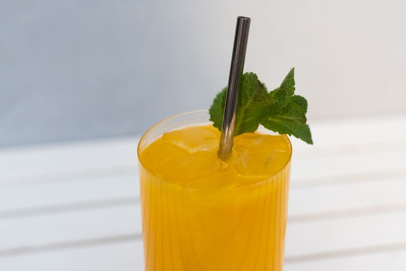 Sparkling Citrus Mint Agua Fresca refreshing drink